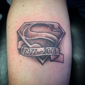 Superman tattoo