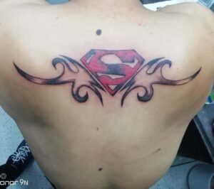 Superman tattoo