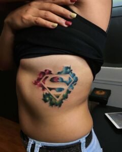 Superman tattoo