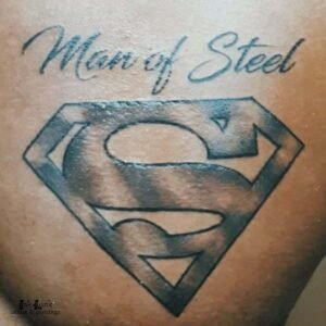 Superman tattoo