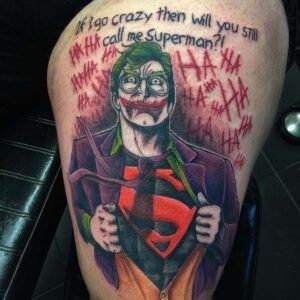 Superman tattoo