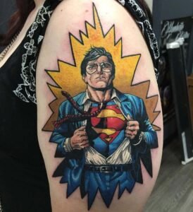 Superman tattoo