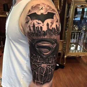 Superman tattoo