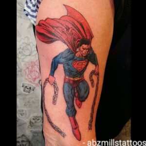 Superman tattoo