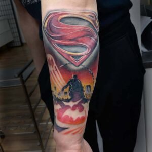 Superman tattoo