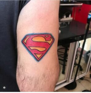 Superman tattoo