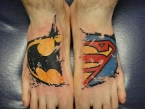 Superman tattoo