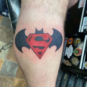 Superman tattoo