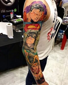 Superman tattoo