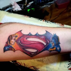 Superman tattoo