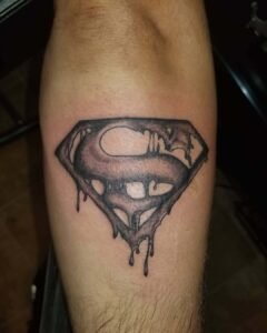 Superman tattoo