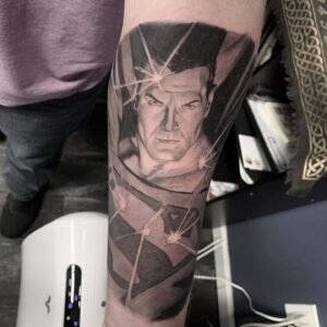 Superman tattoo