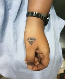 Superman tattoo