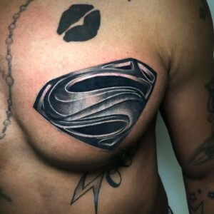 Superman tattoo