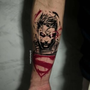 Superman tattoo