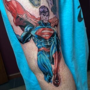 Superman tattoo