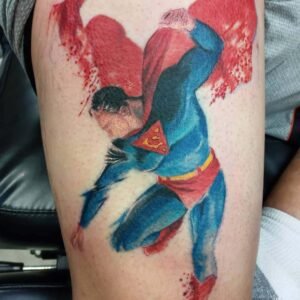 Superman tattoo