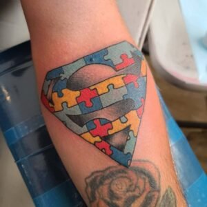 Superman tattoo