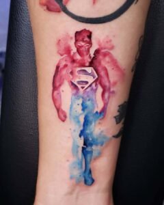 Superman tattoo