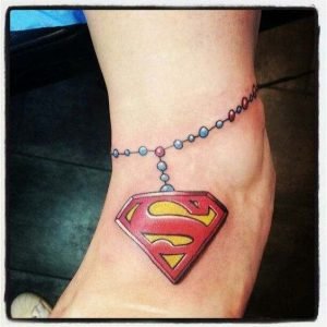 Superman tattoo