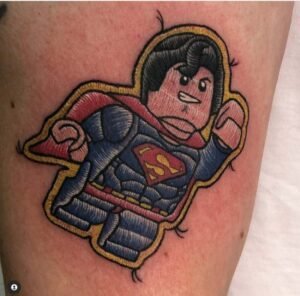 Superman tattoo