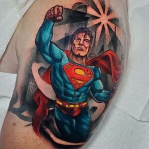 Superman tattoo