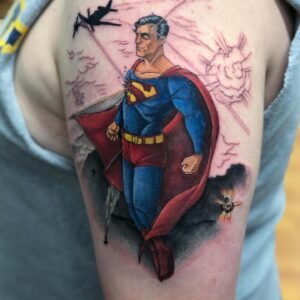 Superman tattoo