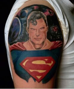 Superman tattoo