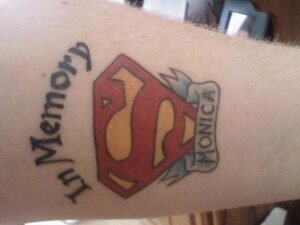 Superman tattoo