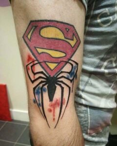 Superman tattoo