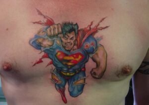 Superman tattoo