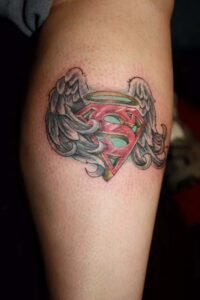 Superman tattoo