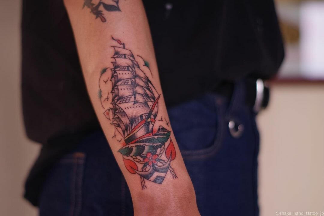 101 Best Traditional Ship Tattoo Ideas You Have To See To Believe!

+2023