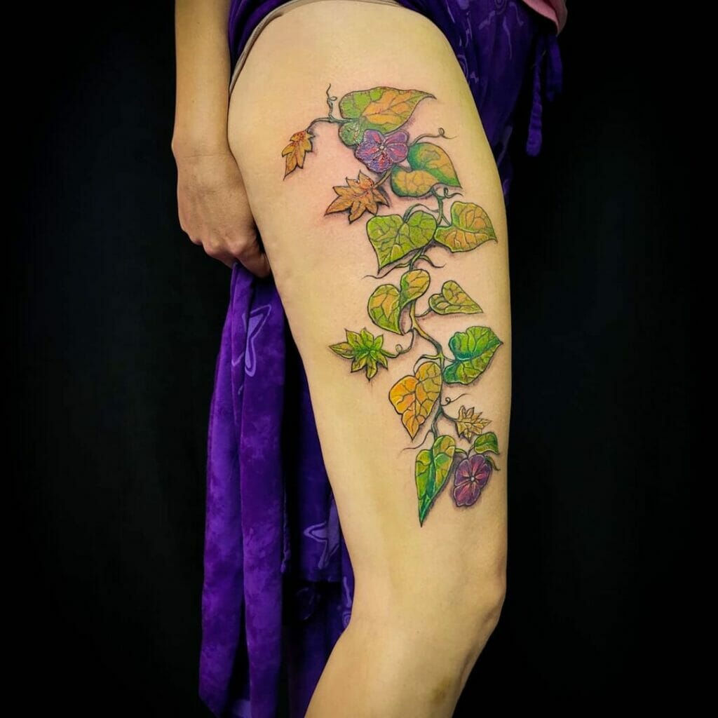 Vivid Ivy Tattoo