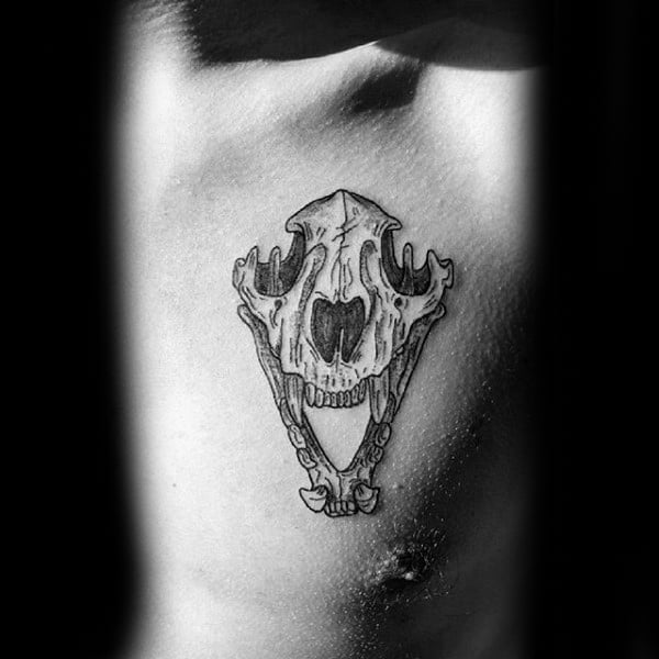 Wolf Skull Tattoo