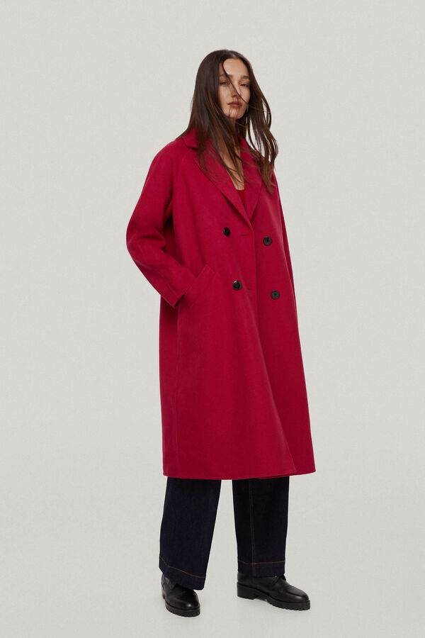 Red coat Cortefiel