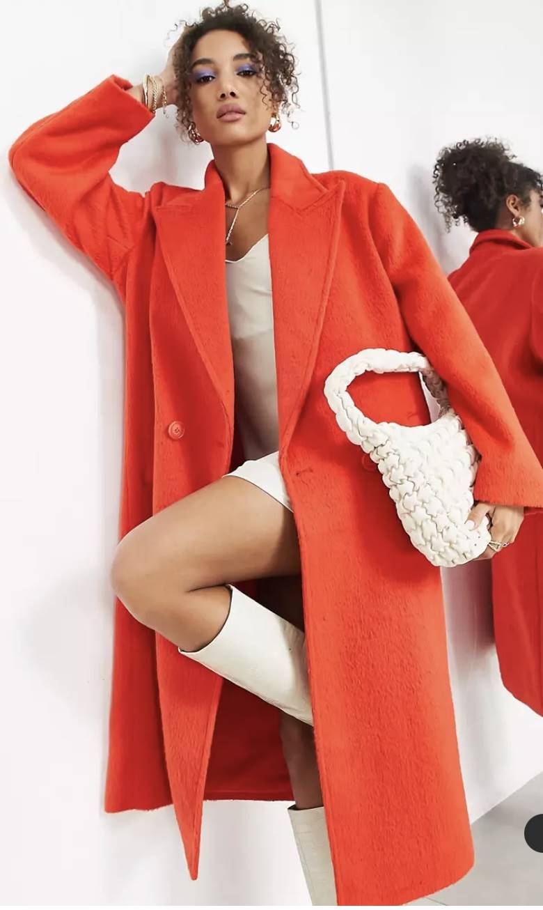 Red Coat by ASOS