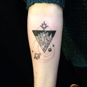 bermuda triangle tattoo 21