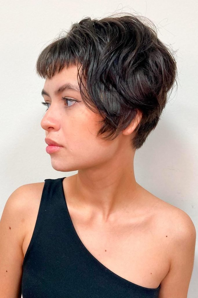 Shagged Out Pixie Bob with Baby Bangs