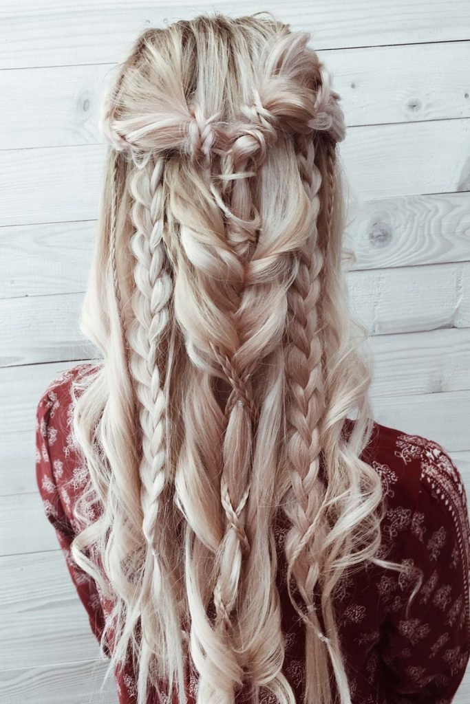 Bohemian Braided Hairstyle