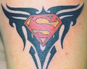 Superman tattoo