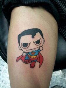 Superman tattoo