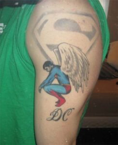 Superman tattoo