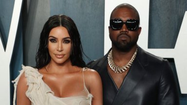 Kim Kardashian and Kanye West