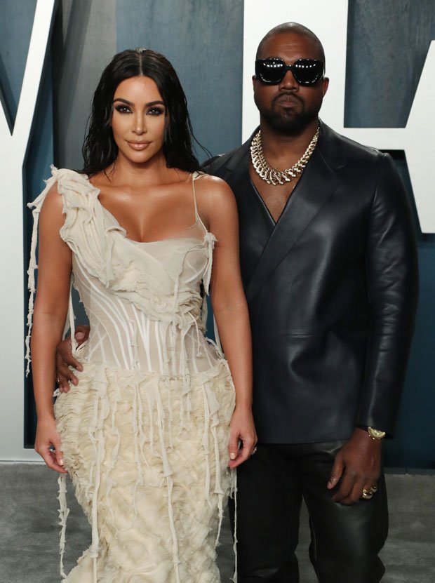 Kim Kardashian and Kanye West