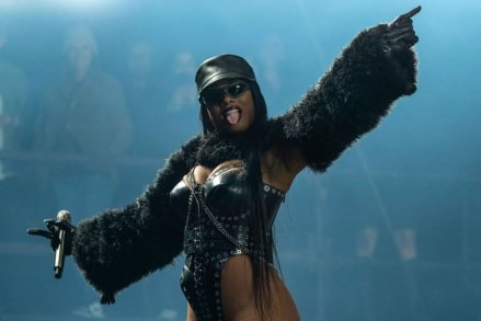 Megan Thee Stallion performs on the Other Stage on day four of Glastonbury Festival Glastonbury Festival, Day 4, UK - 25th June 2022