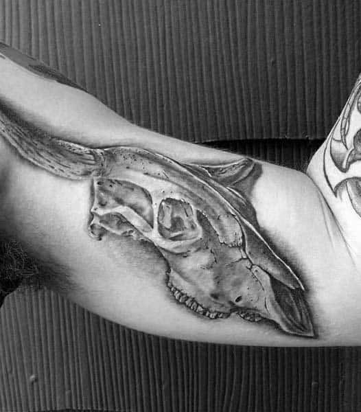 Bull Skull Tattoo