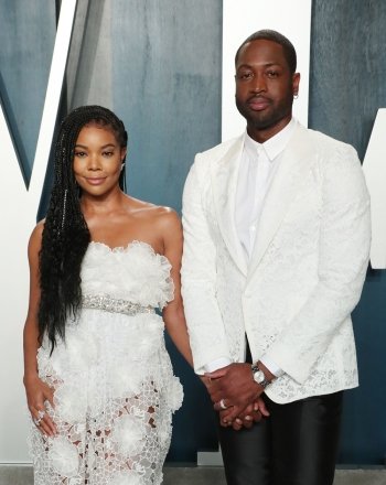 Gabrielle Union and Dwyane Wade Vanity Fair Oscar Party Arrivals, Los Angeles, USA - February 09, 2020