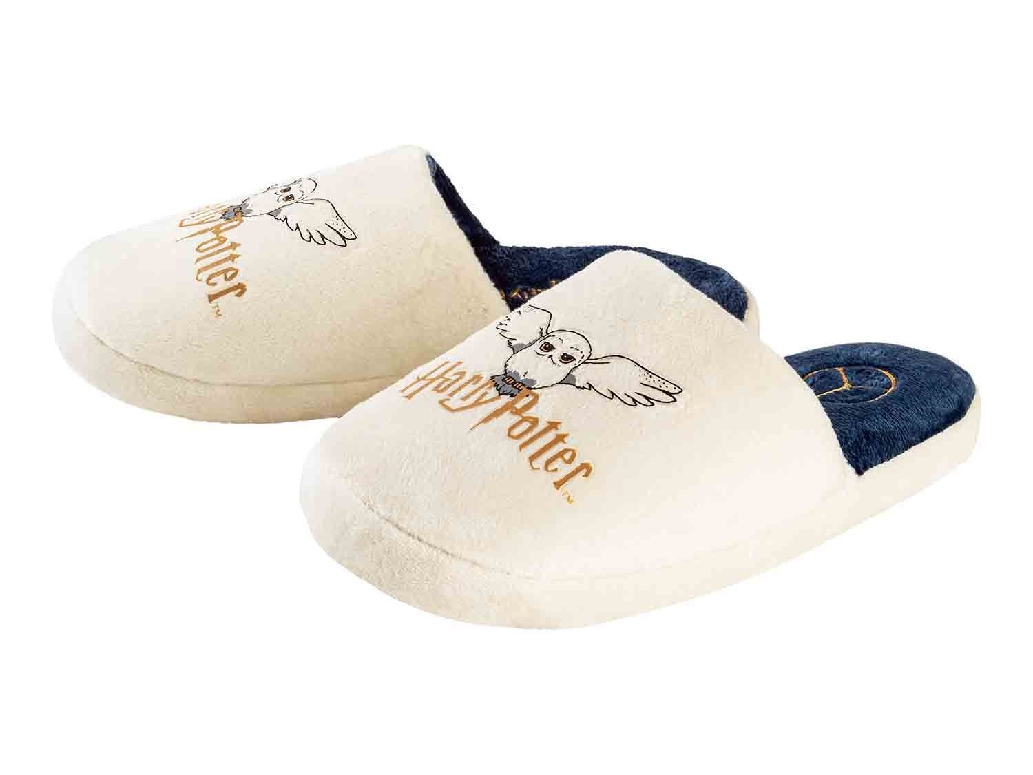 Harry Potter Beige slippers for adults