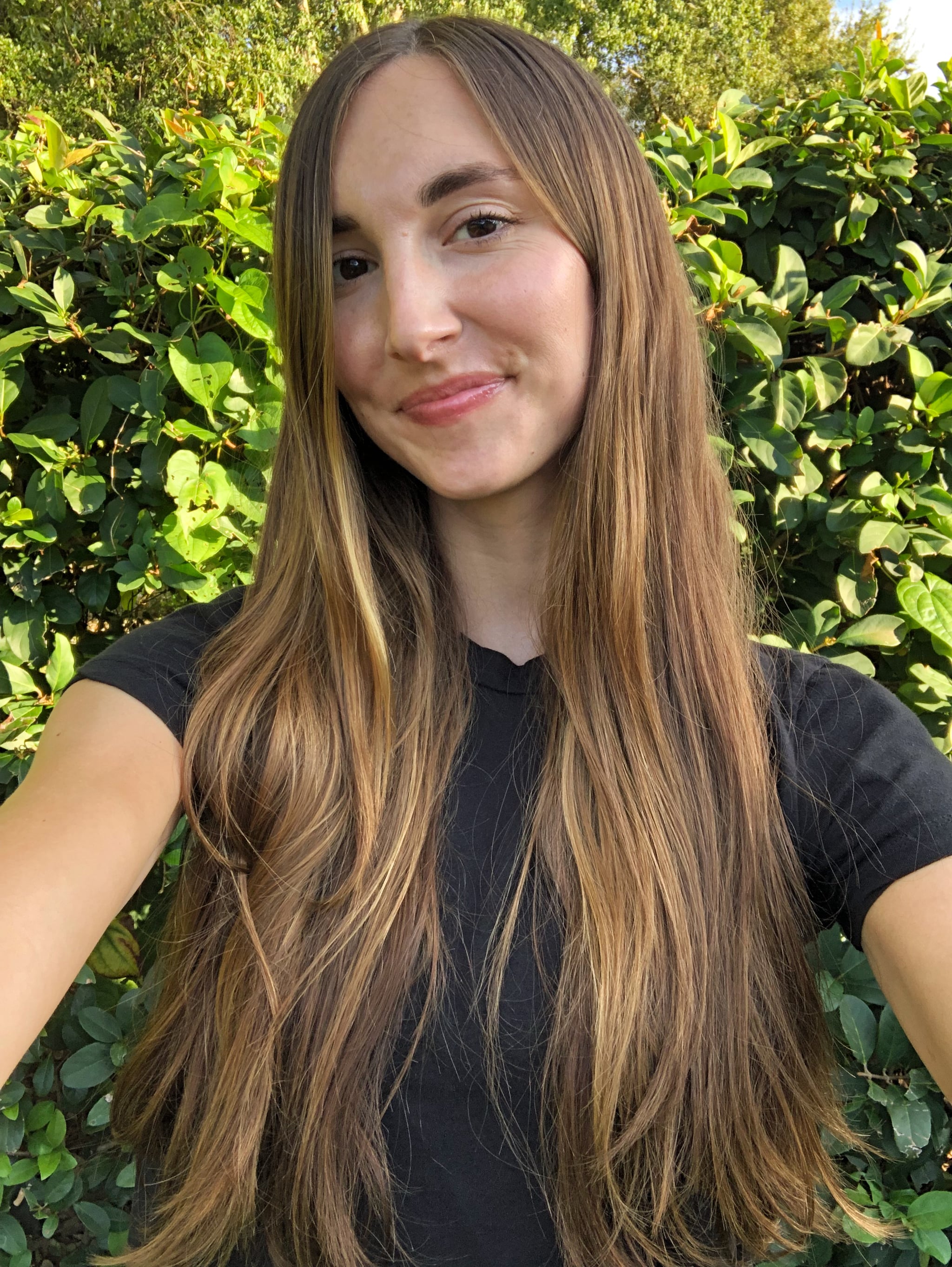 POPSUGAR Editor Victoria Messina shares the effects of Herbal Essences' new Smoothing Air Dry Cream on her hair.